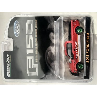 GREENLIGHT 1:64 FIRE & RESCUE SPECIAL SERVICE VEHICLE 2015 FORD F-150 GREEN MACHINE CHASE 29839