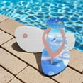 thumbnail image 3 of FUIALDOLG Boy Girl Flips Flops for Kids Dolphin&Rainbow Print Slip-on Thong Sandals Kids Slides Water Shoes for Beach Swim Pool Size 10, 3 of 7