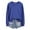 Blue, variant on UFOUND Winter Sweatshirt For Women Tops Casual Raglan Long Sleeve Crew Neck Pullover Casual Solid Color Tops Everyday Dailywear