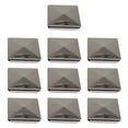 thumbnail image 1 of Protective Stainless Steel Pyramid Column Cover Premium Material Suitable for 0 3 1 3mm Square Tubes 80mm/100mm OD, 1 of 8
