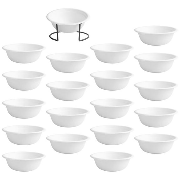 LOLIPPYY Single Rack Paper Pet Feeding Bowl Holder for Cats and Dogs, Multi-Functional Design Suitable for Indoor and Outdoor Use