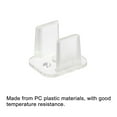 thumbnail image 4 of Unique Bargains LED Neon Mounting Clips Fixing Clamps Holder Fit 8mm Silicone LED Neon Strip Lighting Clear 30 Pack, 4 of 5