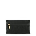thumbnail image 4 of Time and Tru Women's Piper Clutch Wallet, Solid Black, 4 of 4