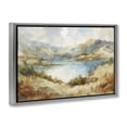 thumbnail image 2 of Stupell Industries Traditional Secret Mountain Lake Panorama Gray Floating Frame Canvas Art, 25 x 17, by Petals Prints Design, 2 of 8