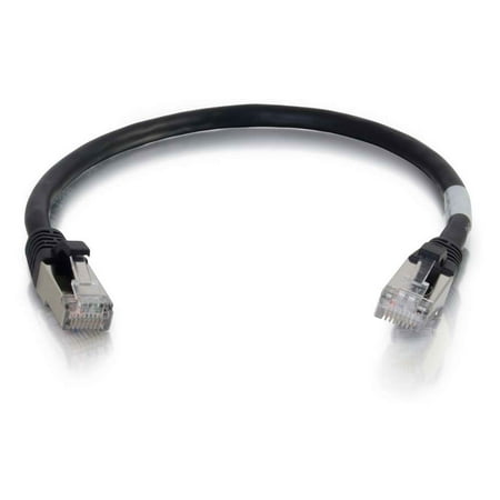 UPC: 0757120008248 | C2G 35FT Cat6 Snagless STP CBL-BLK