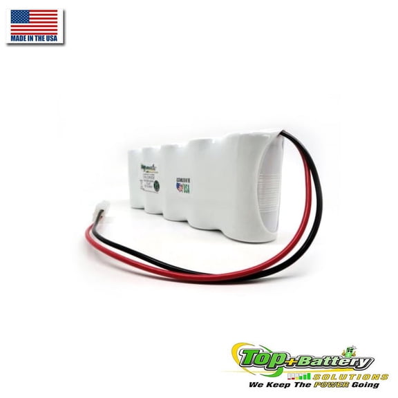 Emergency Exit Lighting Battery For Lithonia ELB0604N 100003A045 Flat Pack Qty.1