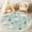 Color 4, variant on Washable Non Slip 3ft Round Rug, Charming Mallard Ducks Cattails Green Heads Brown Bodies Circle Area Rugs with Tassels Carpet for Nursery Bedroom Living Room Playroom Tent rug Tent Castle