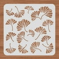 thumbnail image 3 of Ginkgo Leaves Drawing Stencils 30x30cm Autumn Tree Leaf Painting Templates for Scrapbooking Fabric Floor Furniture Wall Art, 3 of 8