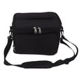 thumbnail image 2 of Insulated Lunch Bag Waterproof Large Capacity Portable Cooling Lunch Box Bag for Outdoor Camping Travel Black, 2 of 9