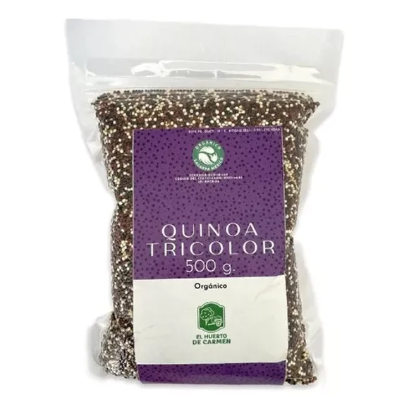 Quinoa Tricolor Orgánica Agroecológica 500g Huerto De Carmen