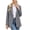 Gray coats fou women #3, variant on Women Hooded Ribbed Pullover Tops, Raglan Long Hollow Lace Crochet Sleeves Drawstring Casual Sweatshirt For Daily Casual Wear Coffee,L