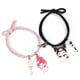 thumbnail image 2 of 2 piezas de pulseras con colgante de dibujos animados para hombre y mujer, delicadas pulseras magnéticas para parejas para fiestas de baile, 2 of 14