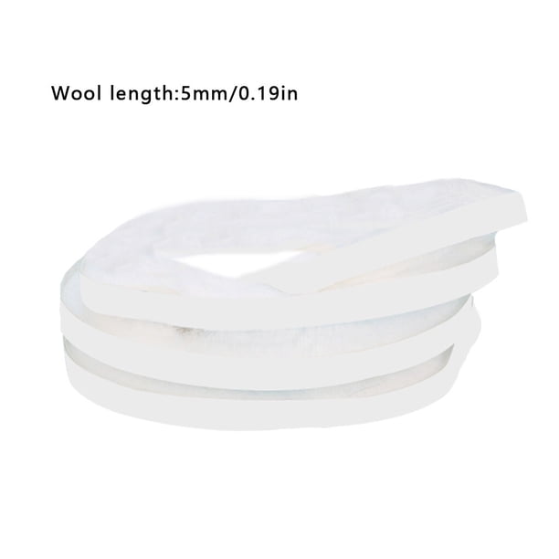Yuarrent Cinta de sellado para puerta y ventana, autoadhesiva, tira de sellado insonorizada a prueba de viento, 9mm x 5mm x 5m Conjuntos de muebles de dormitorio Blanco 9mm*5mm*7m