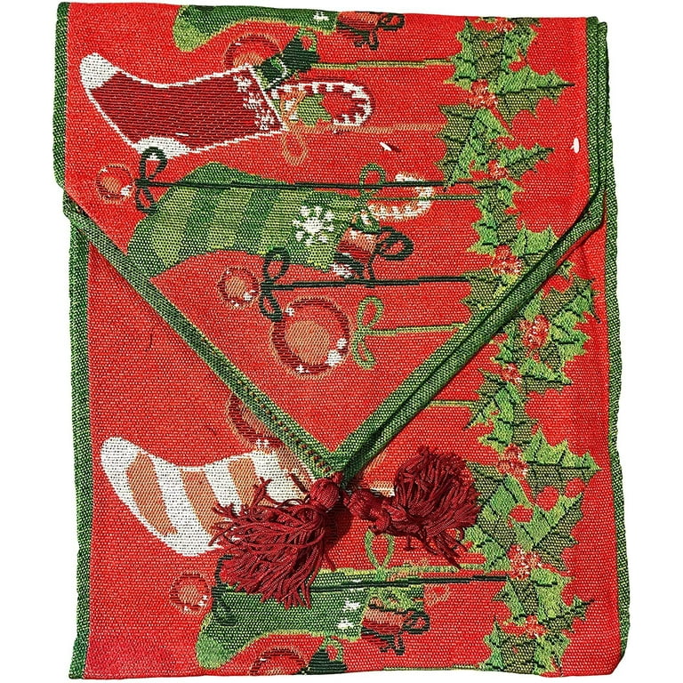 Christmas tapestry table runner hot sale