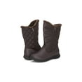 thumbnail image 1 of KHOMBU Carly Womens Cold Weather Boots with Dual Zipper Closures 6 Wide Brown, 1 of 5
