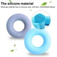 thumbnail image 2 of Soumake 40LB/60LB/80LB/100LB Finger Grip No Odor Portable High Elasticity Flexible Comfortable Handfeel Build Strength Multipurpose Hand Grip Trainer Silicone Ring for Daily Life, 2 of 5