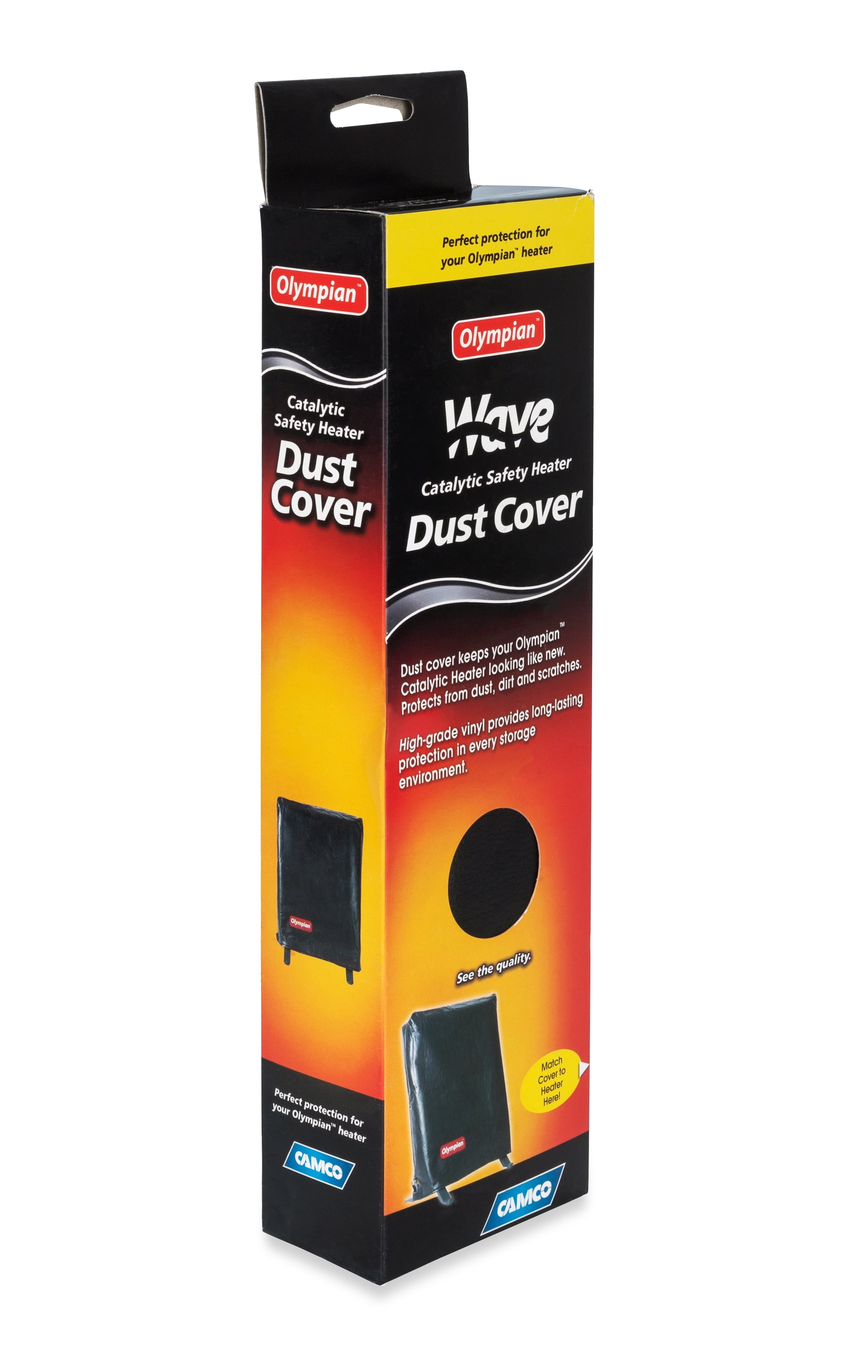 Camco Olympian Wave Heater Dust Cover | Fits the Wave 6 or 6100 Catalytic  Heater | Helps to Prolong the Life of the Heater | Black (57723) -  Walmart.com