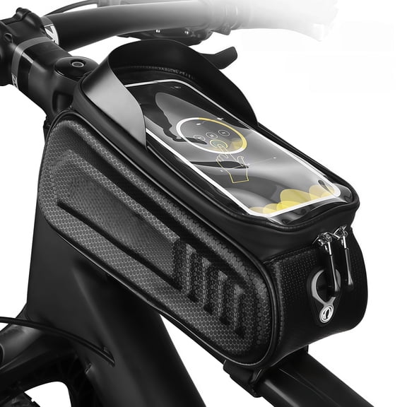 Stylish Bicycle Front Beam Bag Durable Material for Cyclists On-the-Go