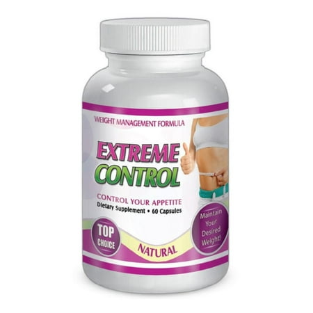 Extreme Control Maximum Diet Formula Appetite Weight Loss Natural Pills 30 Day