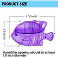 thumbnail image 2 of 6PCS Universal Humidifier Tank Cleaner，Warm & Cool Mist Humidifiers, Fish Tank，Compatible with Drop, Droplet, Adorable (Purple), 2 of 7