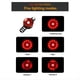 thumbnail image 3 of Luces LED Rojas y Blancas para Ciclismo, Juego de Luces Recargables para Bicicleta, por USB., 3 of 5