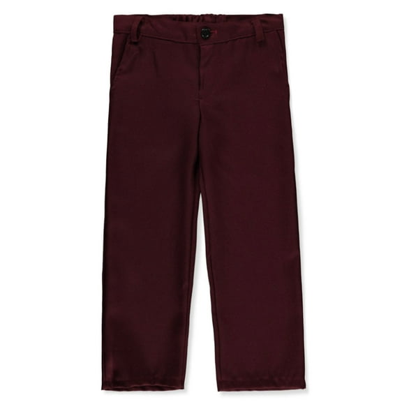 Cookie's Girls' Flat Front Pants Color: burgundy Size: 4