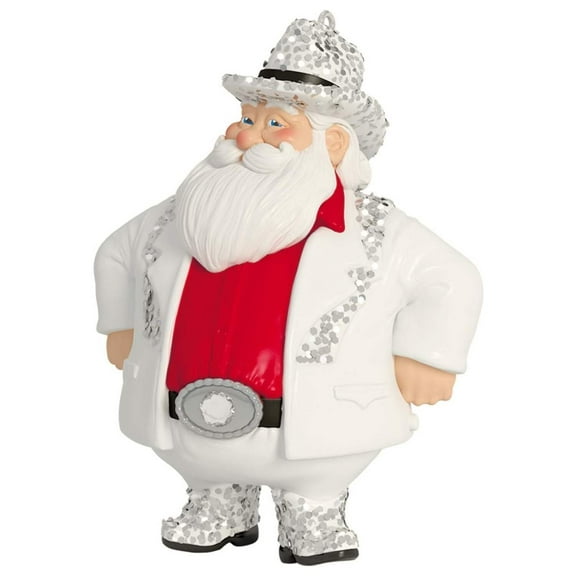 Rhinestone Cowboy Santa Musical Ornament 2015 Hallmark