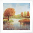 thumbnail image 2 of Art.com Lake Reflections I Art Print by Tim OToole, White Frame Wall Art, 29" x 29", 2 of 5