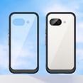 thumbnail image 3 of Case for Google Pixel 9A,Google Pixel 9A Case,Transparent TPU+PC Acrylic Protective Military Grade  Heavy Duty Protection Phone Case for Google Pixel 9A (Black), 3 of 16