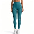thumbnail image 7 of enyan Womens Legging Seamless Butt Lifting Train Control Celsior Anti Cellulite Leggings（Green,M）, 7 of 7