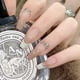 thumbnail image 3 of Diamante Incrustado Que Lleva Un Ligero Y Lujoso Parche De Manicura Temperamento Uñas Falsas 3D Nuo Gu, 3 of 4