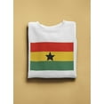 thumbnail image 2 of Ghana Flag Paint Sweatshirt Men -Image by Shutterstock, Male XX-Large, 2 of 4