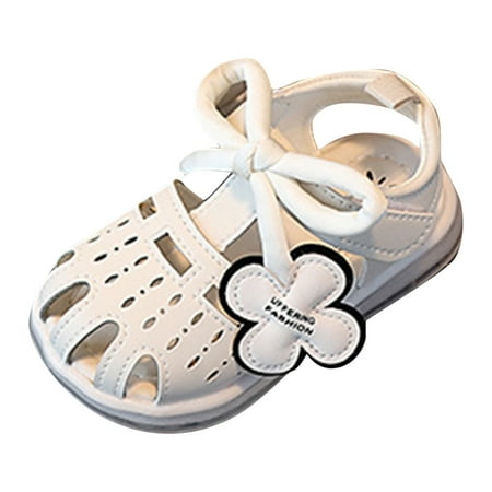 

Baby Sandals Fashion Flat Soft Walking Shoes Soft Bottom Baby Walking Sandals
