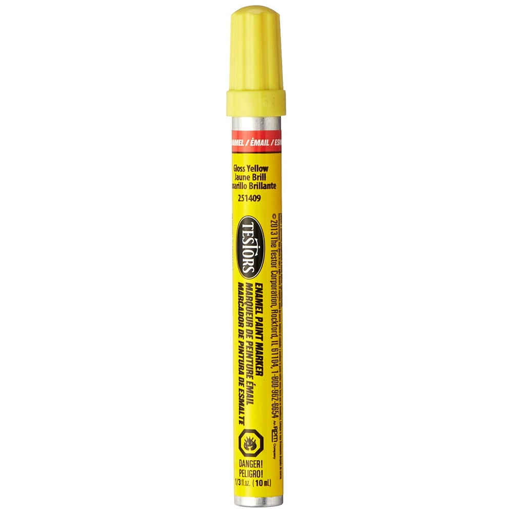 Testors Enamel Paint Markergloss Yellow
