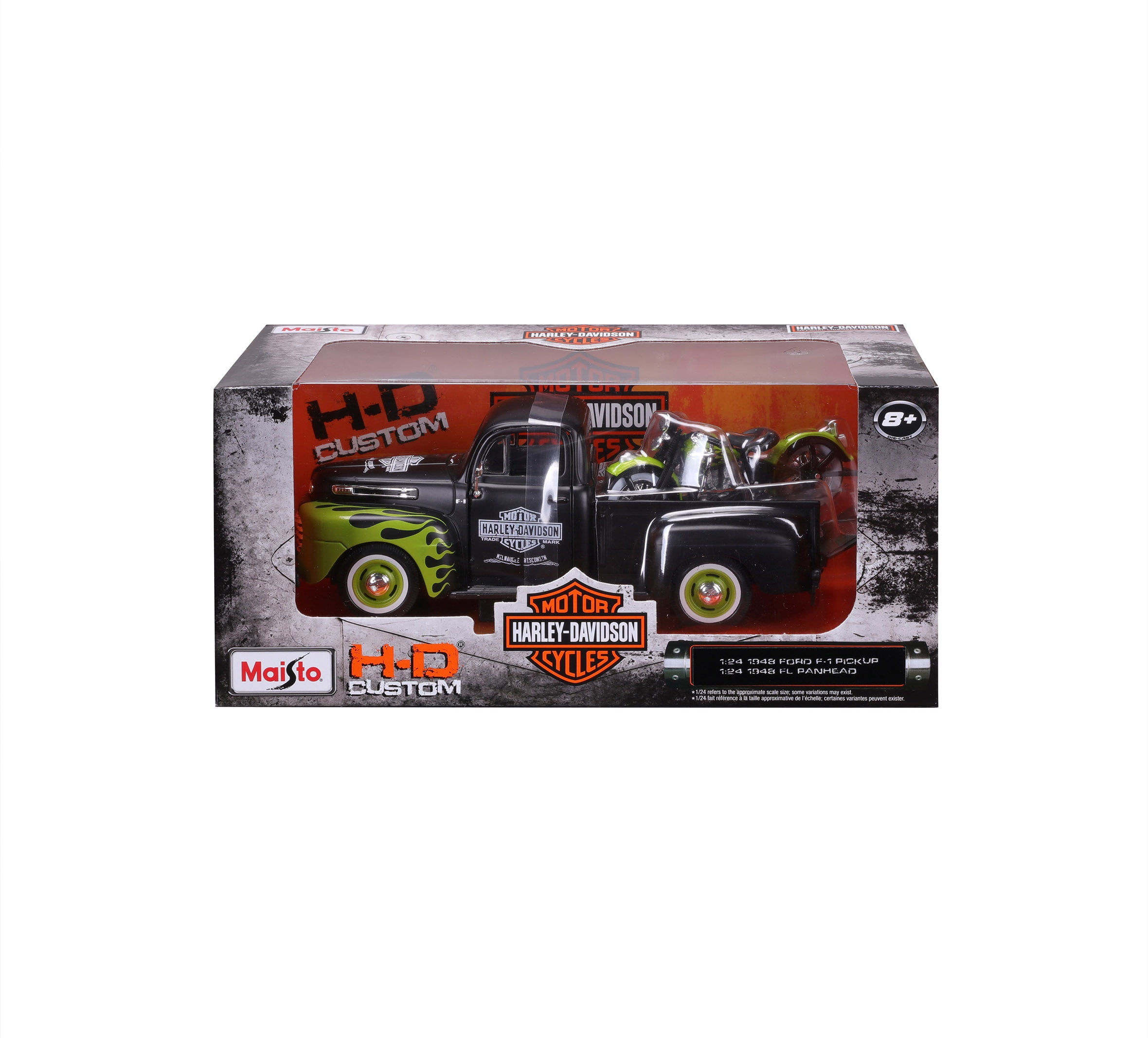 1:24 H-D '48 FL Panhead + '48 Ford F-1 Pickup