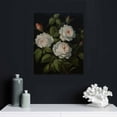 thumbnail image 5 of Framed Canvas Wall Art, Vintage Wall Art Decor for Living Room Retro Nature Floral Wood Wall Art Prints Classical Flower Painting for Bedroom Office Home Decoration, 5 of 5