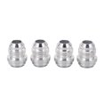 thumbnail image 2 of AN8 Thread Connector, Aluminum Alloy Universal Male Thread Billet Standard Size 4PCS With 3/4in Flange For Auto Maintenance, 2 of 8