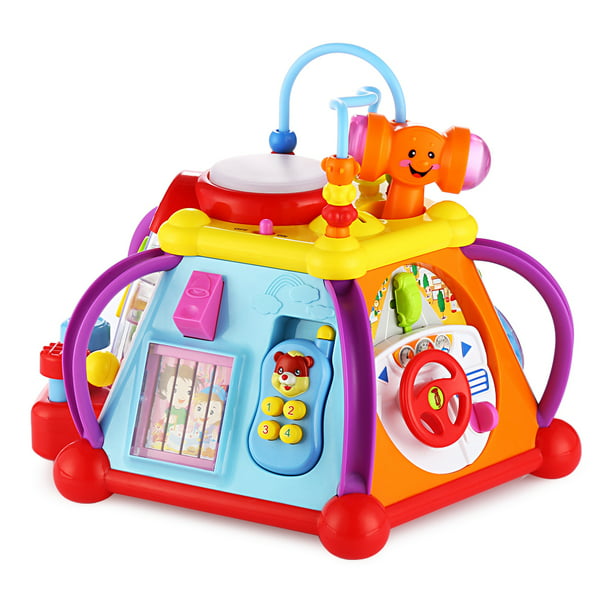 Kids Toys, Hola Baby Cube Play Center Toy with 15 Dynamic Games, Toys for  Baby Toddlers 1-2 Years Old