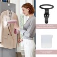 thumbnail image 4 of AMONSEE Steamer for Clothes,1500W Portable Handheld Steamer,Extreme Steam,Pink, 4 of 10