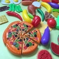 thumbnail image 4 of 120 Uds Juguete de comida de plástico TUNC Accesorios de cocina juego de comida de cocina frutas y verduras Sencillez, 4 of 5