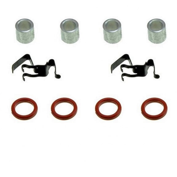 KarParts360 For GMC S15 1990 Disc Brake Hardware Set | Regular Grade