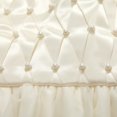 thumbnail image 7 of Richie House Little Girls Cream Pearl Accents Pleated Dress 3, 7 of 7
