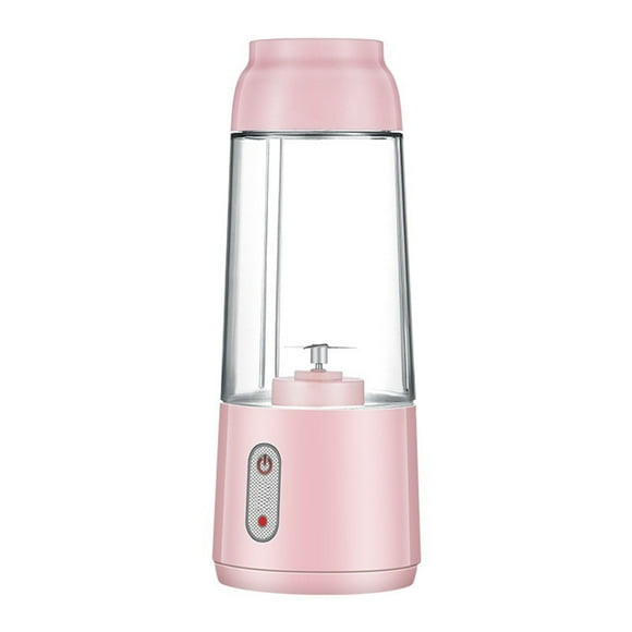 Portable Blender, Electric Blender Juicer Cup, Mini Fruit Mixer Cup, Rechargeable Blender with 4 Blades for Shakes and Smoothies, Travel Blender for Home Sports Outdoors