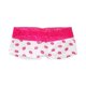 thumbnail image 1 of Aeropostale Kiss Boy Shorts Braguitas para Mujer, Blanco, X-Small Aeropostale Pantalones cortos de chico, 1 of 2