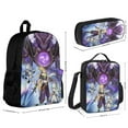 thumbnail image 2 of Genshin Impact Backpack 3 Pieces Set With Lunch Bag And Pencil Case, 2 of 6