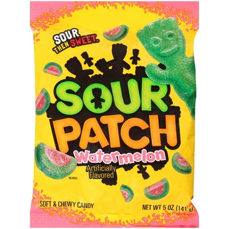 Sour Patch Soft & Chewy Watermelon Candy, 5 oz