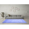 thumbnail image 3 of Ahgly Company Indoor Rectangle Persian Blue Traditional Area Rugs, 5' x 7', 3 of 4