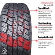 Finalist Upgraded Terreno AT P285/70R17 117T 3PMSF All Terrain SUV Tire 285/70/17(Tire Only) Simolary simolary.com 13