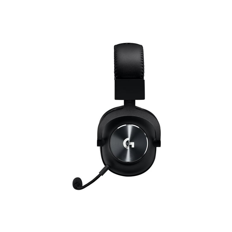 Logitech G PRO Gaming Headset 2nd Generation Comfortable and Durable with PRO G 50 mm Audio Drivers Steel and Memory Foam for PC PS5 PS4 Black