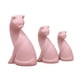 thumbnail image 2 of Conjunto de colección de figuras de gatos pequeños Adorno Figura de gato en miniatura Coleccionable para Rosa, 2 of 9